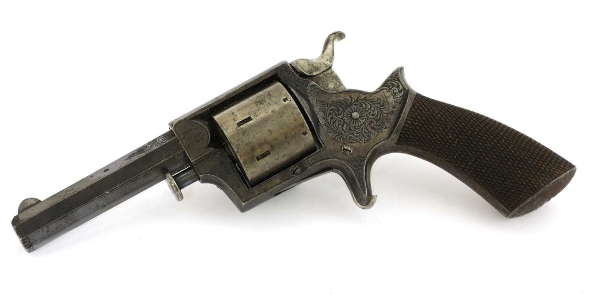 A Cogswell & Harrison Tranter Patent .32 (rimfire) revolver, - Image 3 of 6