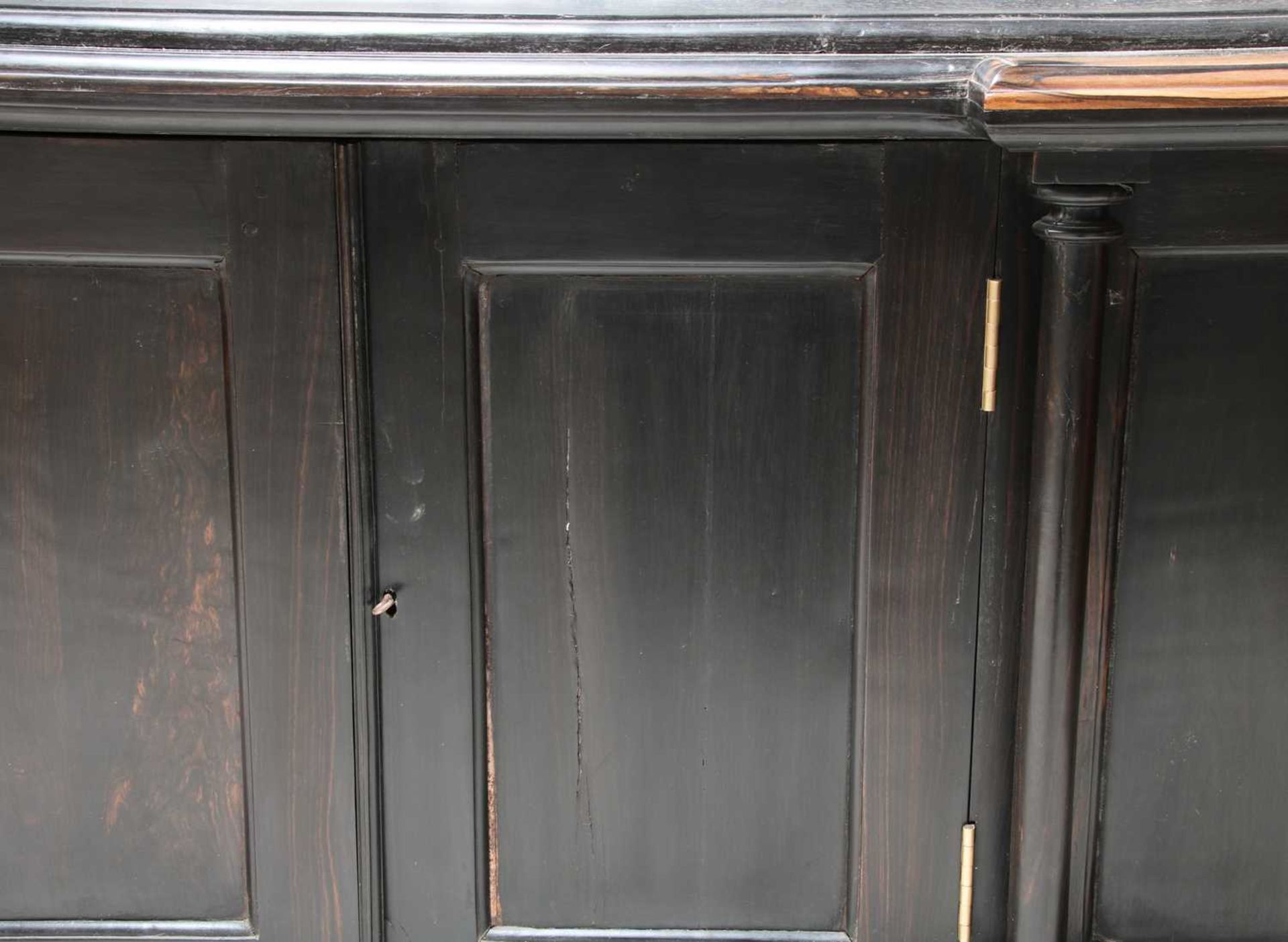 A Dutch Colonial ebony cabinet - Image 5 of 6