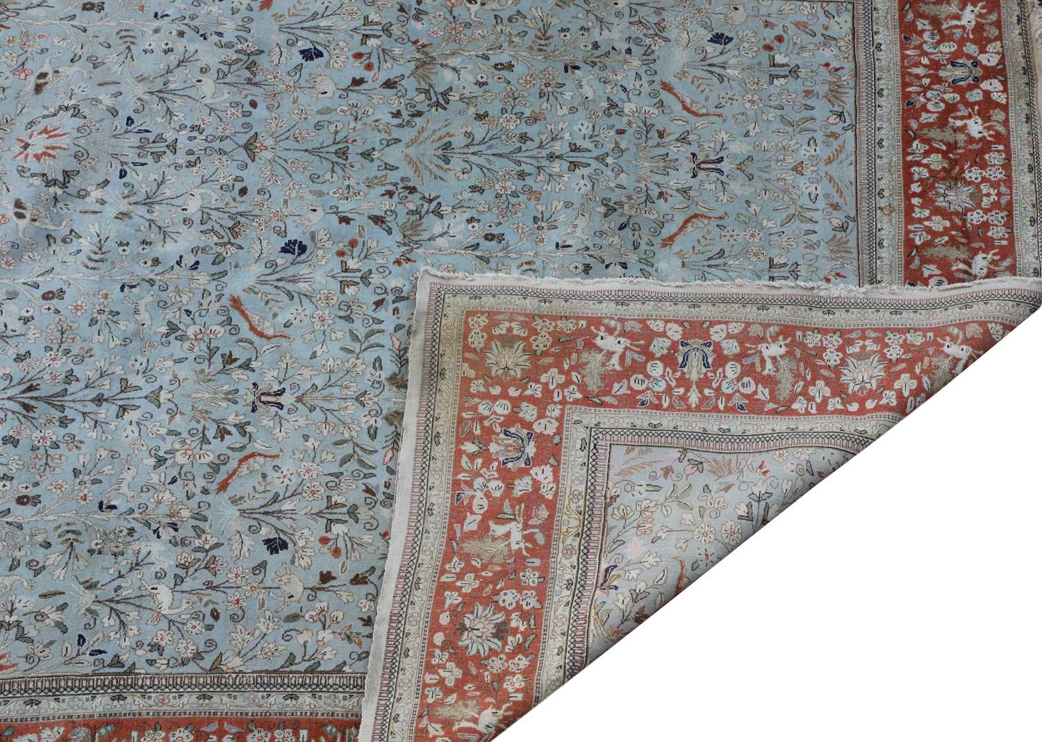 A large Persian carpet, - Image 2 of 2