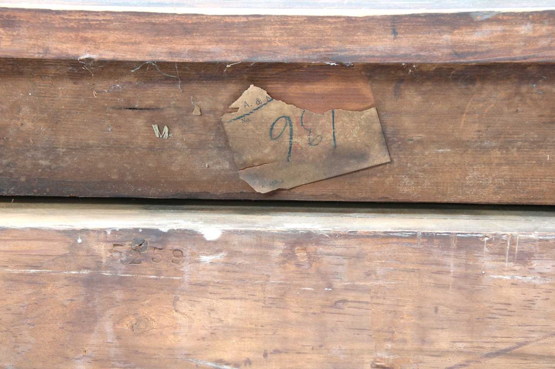 A Victorian mahogany library bookcase, - Image 7 of 7