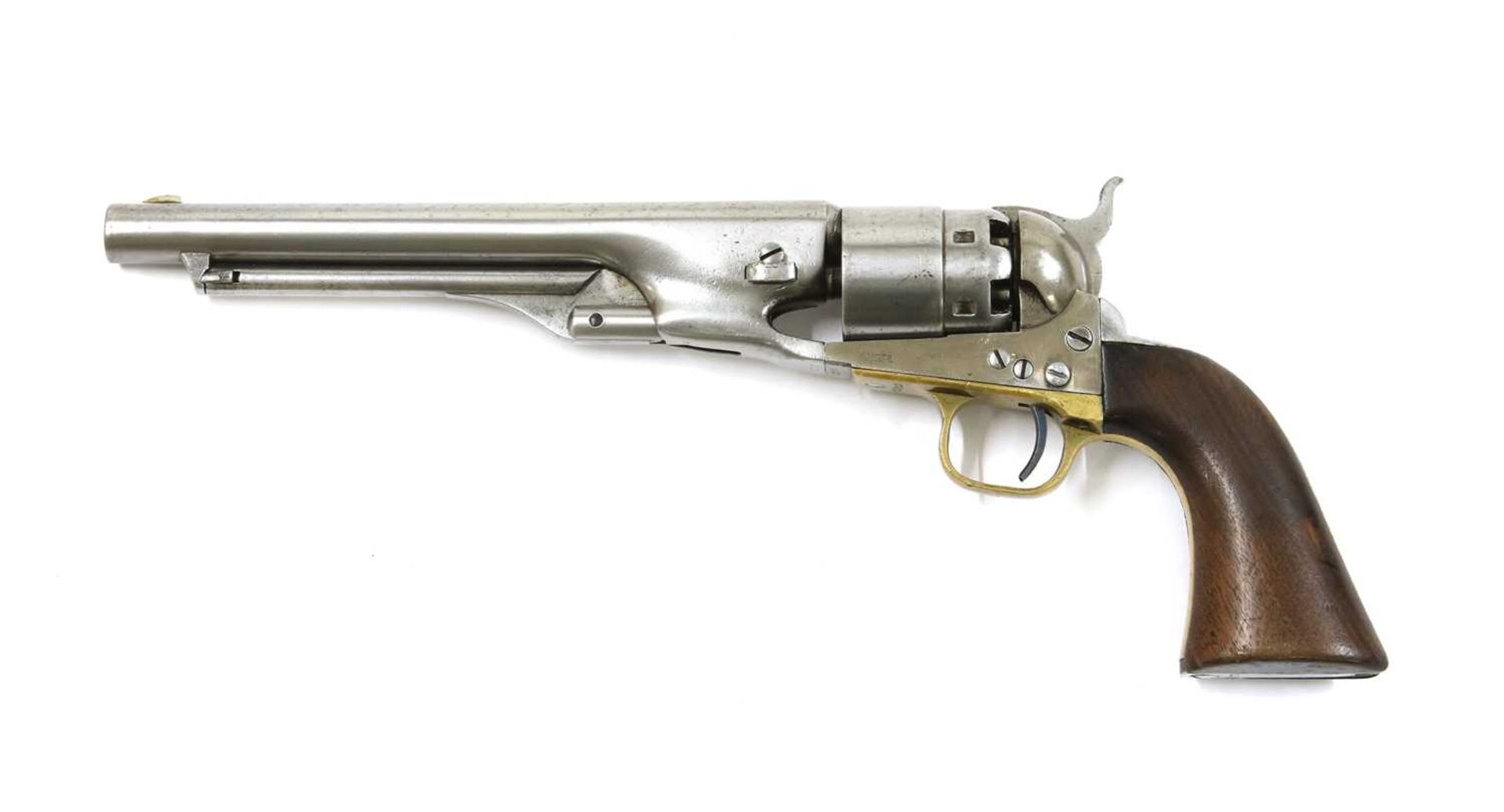 A Colt .44 calibre Model 1860 Army 6-shot step cylinder percussion revolver, - Image 2 of 6