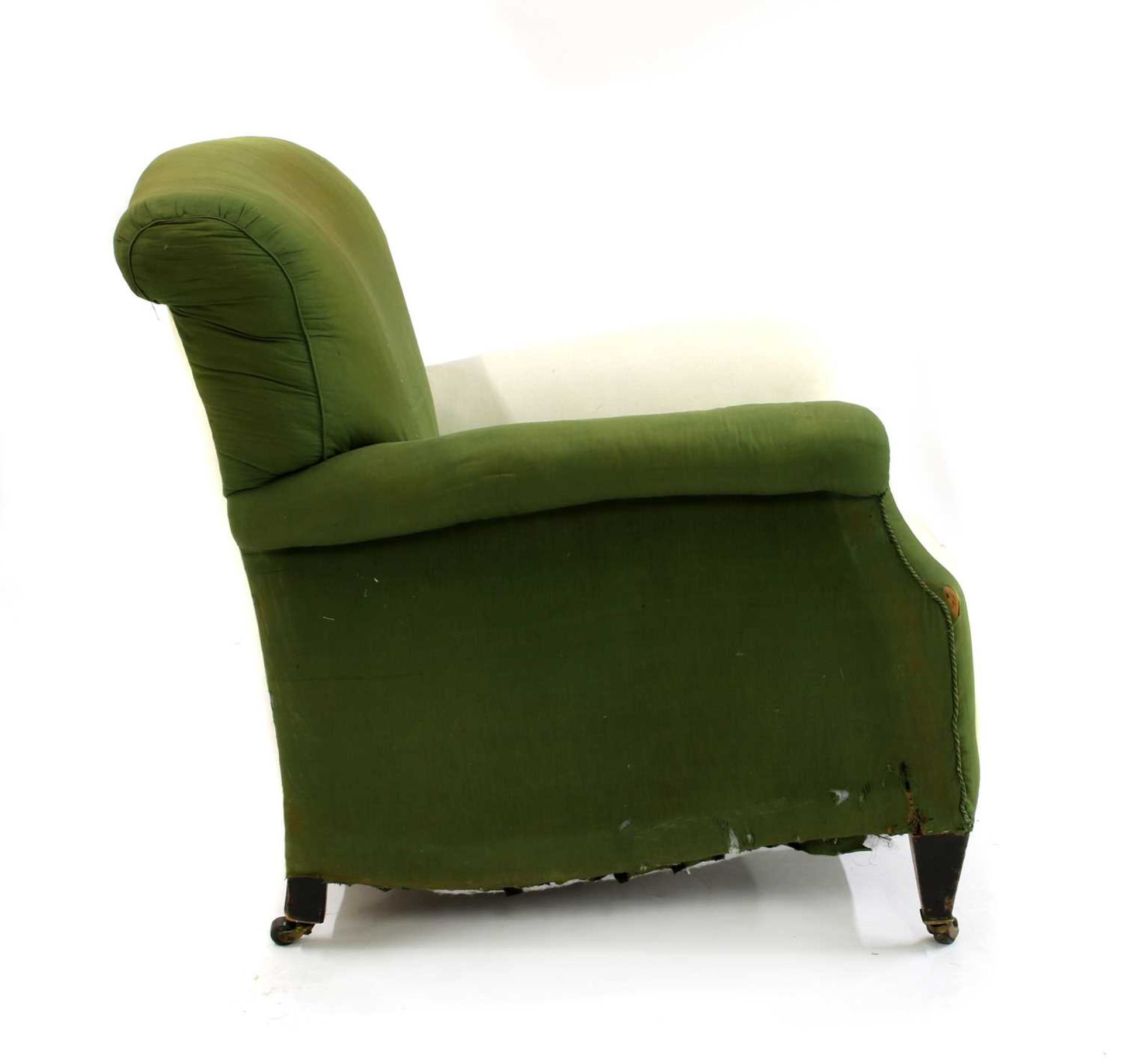 An upholstered easy armchair, - Image 5 of 8