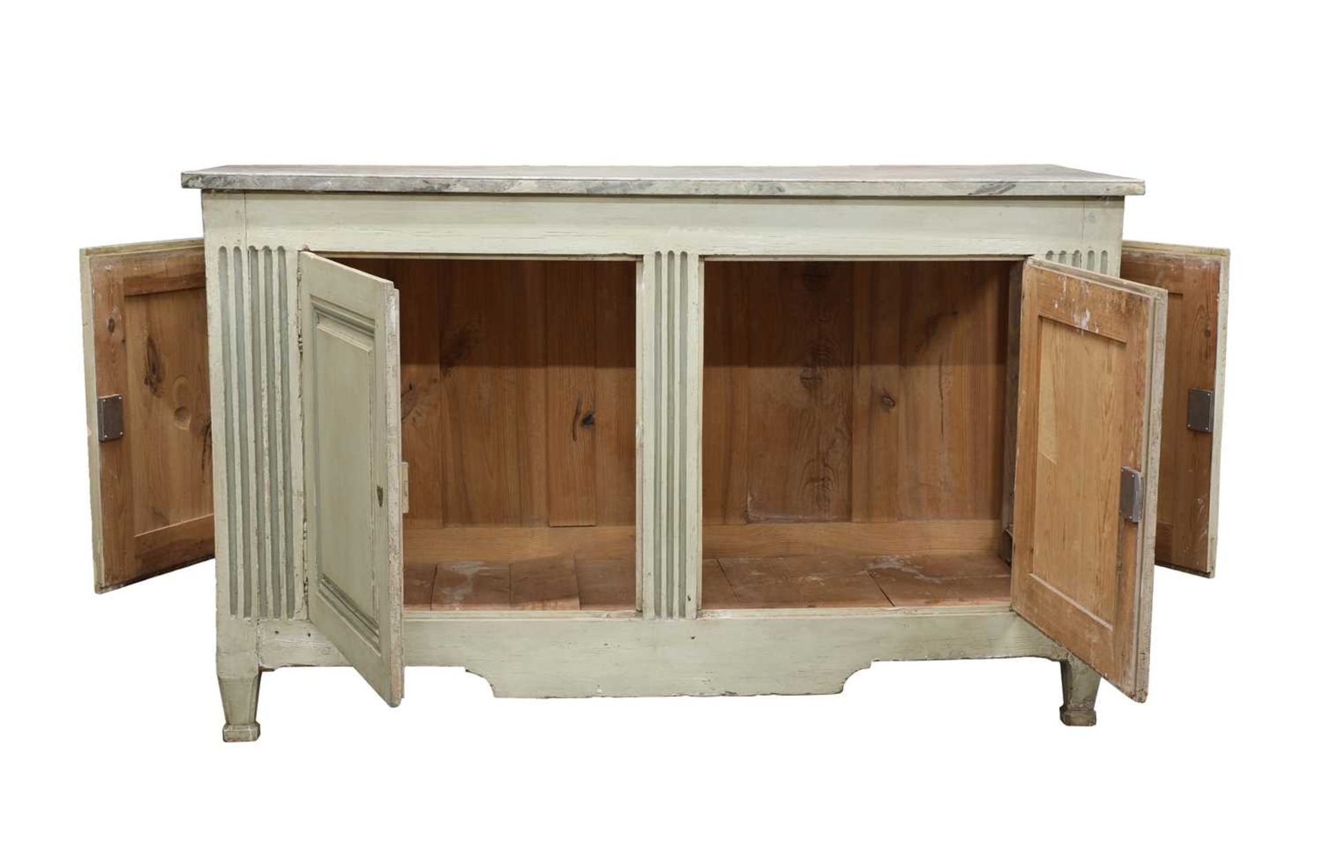 A French painted buffet, - Image 3 of 5