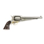 A Remington .44 calibre New Model Army 1858 single percussion action revolver,