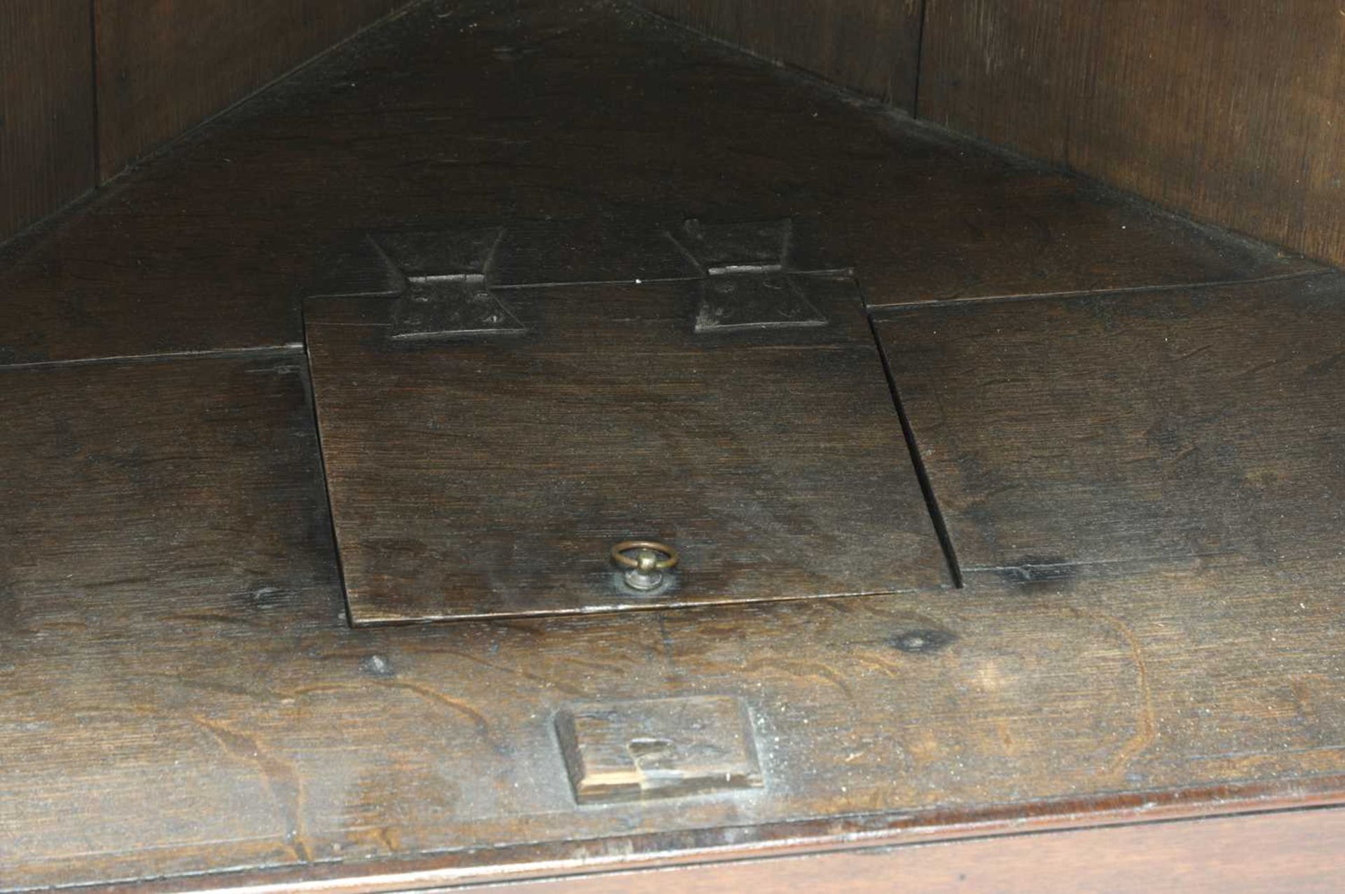 A George III mahogany standing corner cabinet, - Image 5 of 6