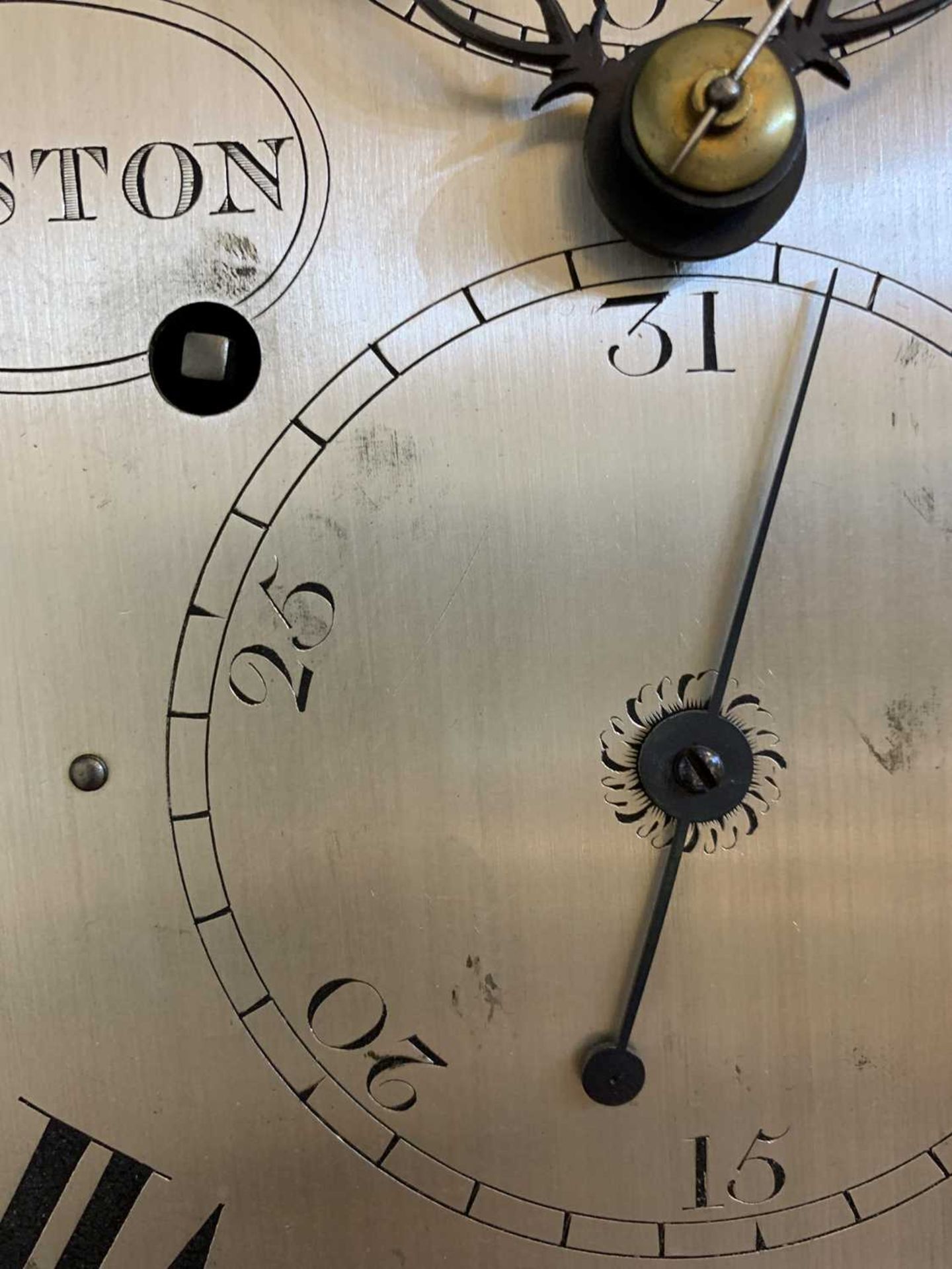 A mahogany longcase clock by Abraham Weston, Lewes, - Image 15 of 50