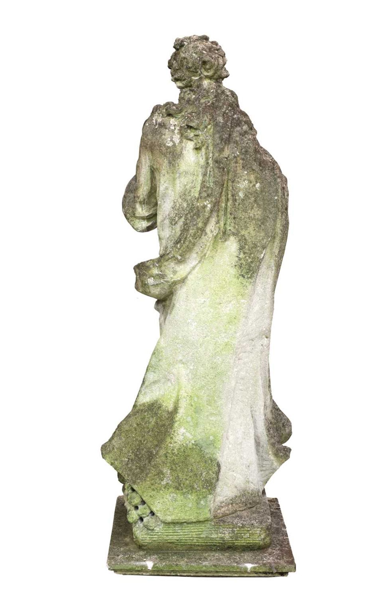 A weathered composite stone figure after the antique - Image 4 of 4