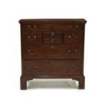 An unusual George III mahogany actor’s chest,