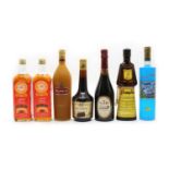 Assorted Liqueurs, to include Lejay-Lagoute Kir Royal and 14 various others