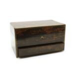 A Victorian coromandel dressing box,