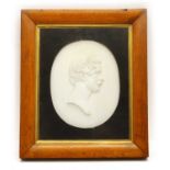 G.Nucci 19th century plaster plaque