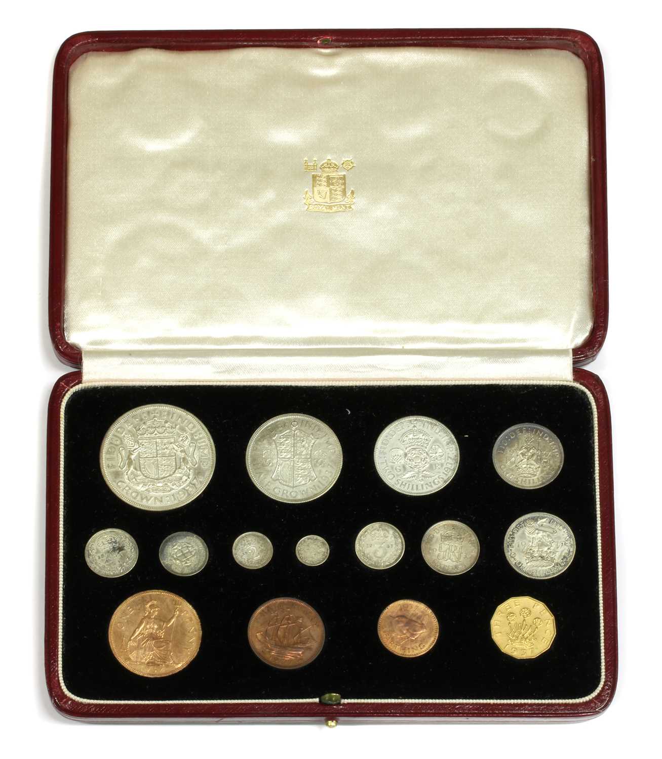 Coins, Great Britain, George VI (1936-1952), - Image 2 of 2