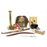 An assortment of items,