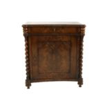 A 19th century Continental mahogany cabinet