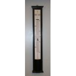 A Negretti & Zambra stick barometer,