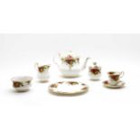 A collection of Royal Albert Old Country Roses