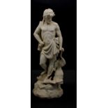 A parian figure, 'La Chasse'