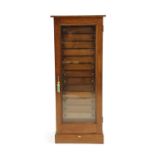 A Victorian entomologists or collector's cabinet,