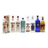 Assorted Spirits, to include Smirnoff Vodka, 1970s bottling and seven various others