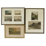 George Chambers (British, 19th-20th Century), Northumberland Views, watercolour (14)