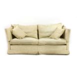 A Knowle settee by Whitehead Designs,