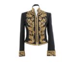 A Ralph Lauren black velvet waistcoat and Ralph Lauren 'Matador' jacket