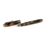 A Dunhill Namiki Maki-e lacquered fountain pen,