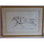 JOHN SKEAPING (1901-1980), a gilt-framed and glazed limited edition (33/50) monochrome lithograph