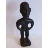 An African Congo tribal bronze figure (16cm high)