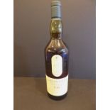 A bottle of Lagavulin 16-year-old single malt whiskyThe Auctioneer states that the bottle is