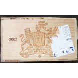 Château Montrose 2002 St. Estèphe - Grand Cru Classé (12-bottle original wooden case)