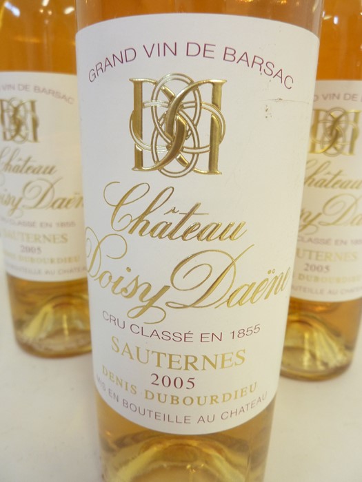 Eight half-bottles: Château Doisy-Daëne 2005 - Denis Dubourdieu - Barsac