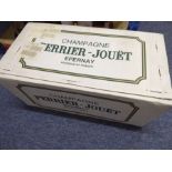 A jeroboam of Perrier-Jouet champagne; produced in limited numbers to commemorate the millennium,