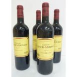 Four bottles of Château Lynch-Moussas 2006