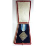 A rare (512-issue) 1897 solid silver Queen Victoria Diamond Jubilee (Provost's and Mayor's) Medal in