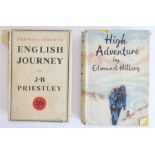 'High Adventure' by Edmund Hillary, Hodder & Stoughton 1955 1st edition hardback with dust jacket;
