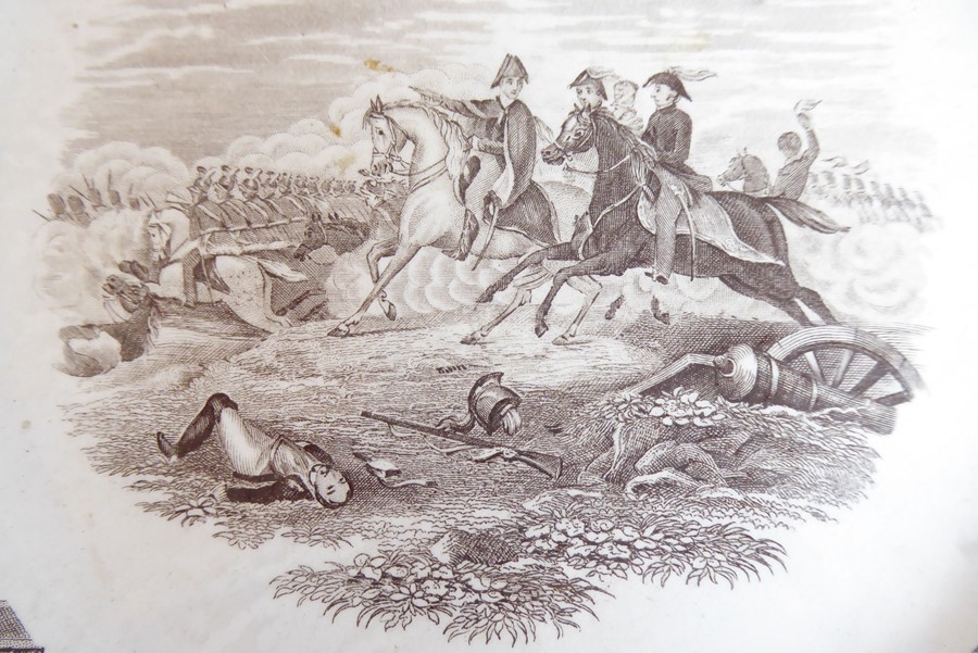 'Decisive Charge at Waterloo', a mid-19th century transfer-decorated Copeland & Garrett 'New - Image 2 of 19