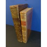A leather-bound book dated 1803 'The History of Hindostan', together with a leather-bound book '