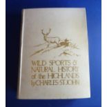 ST. JOHN, Charles; a bound volume 'Wild Sports & Natural History of the Highlands', original