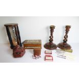 A good and interesting selection of collectables and bijouterie; to include a pair of early 20th