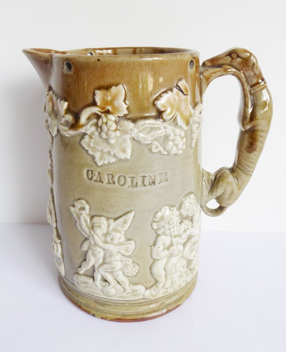 Various ceramics to include a fine quality porcelain cachepot hand-gilded and decorated with flowers - Image 8 of 10