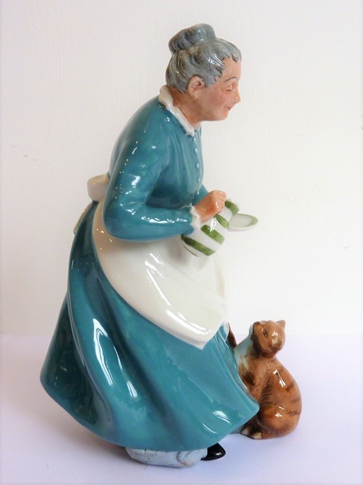 Two Royal Doulton figures: 'Nanny' (HN2221) and 'The Favourite' (NH2249), together with a Lladro - Image 2 of 9