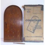 A 'Corinthian' bagatelle board within original cardboard box