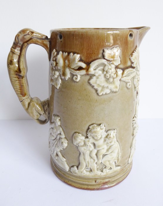 Various ceramics to include a fine quality porcelain cachepot hand-gilded and decorated with flowers - Image 6 of 10