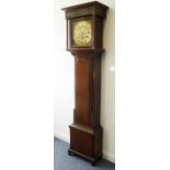 AMENDMENT - CLOCK IS 30 HOUR NOT 8 DAY  A late 18th century oak-cased and mahogany cross-banded