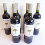 Six bottles of Viñalba 2012 Cabernet Sauvignon-Merlot (Bodegas Fabre, Argentina)
