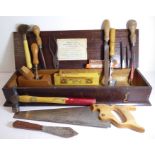 The Marketad Handyman tool set containing a variety of tools including a plane, saw, hammer, various