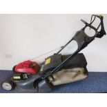 A Honda HRX 476 rotary lawnmower in good working order