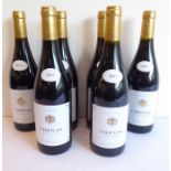 Six bottles of Chénas AOP Beaujolais