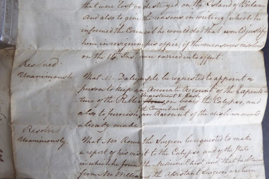 The original working papers of Captain Philip Beaver’s African Memoranda (1805); around 90 - Image 70 of 684